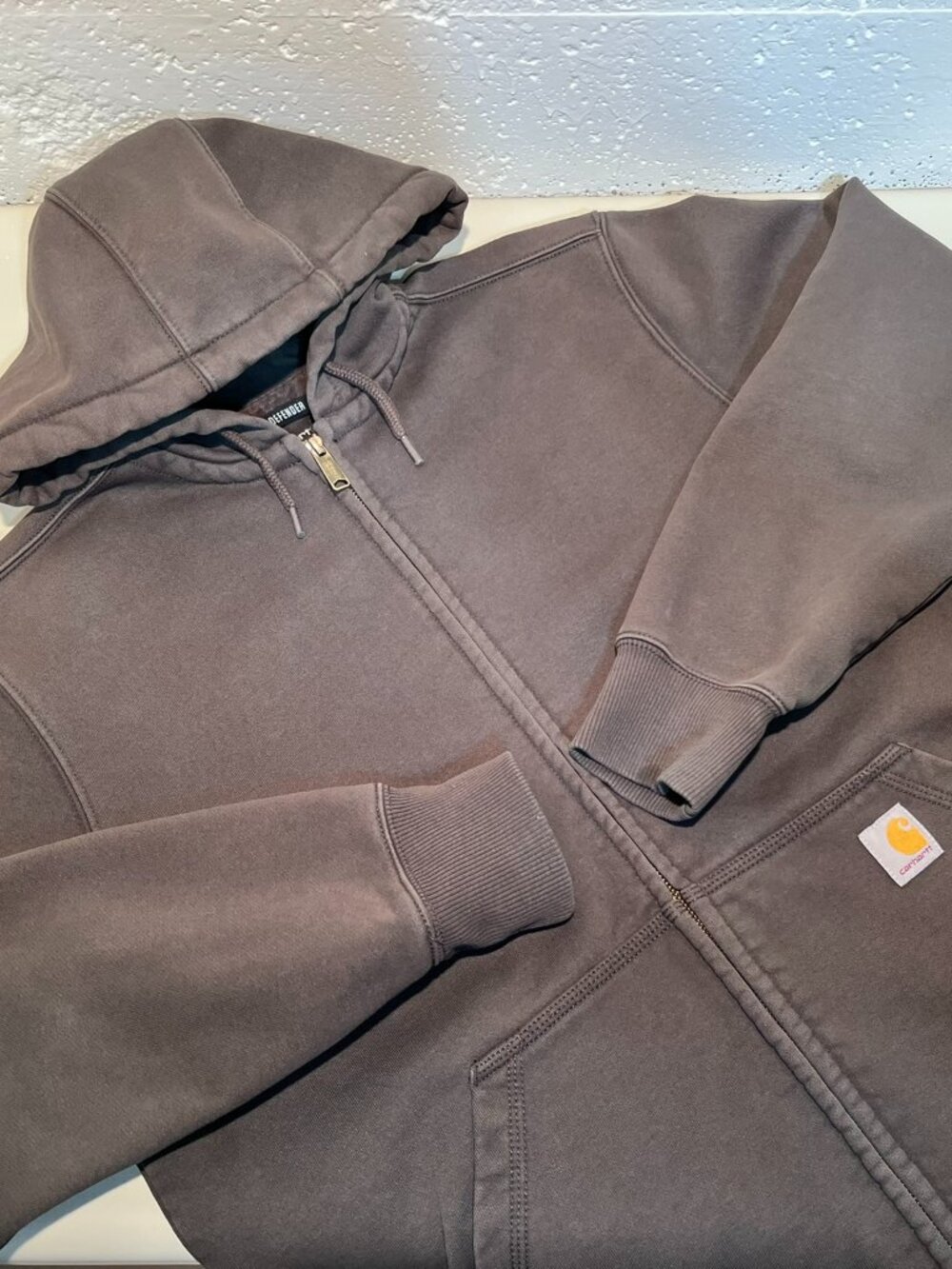 Carhartt Men's Rain Defender Loose Fit Full-Zip Long-Sleeve Hoodie